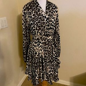 Animal print dress